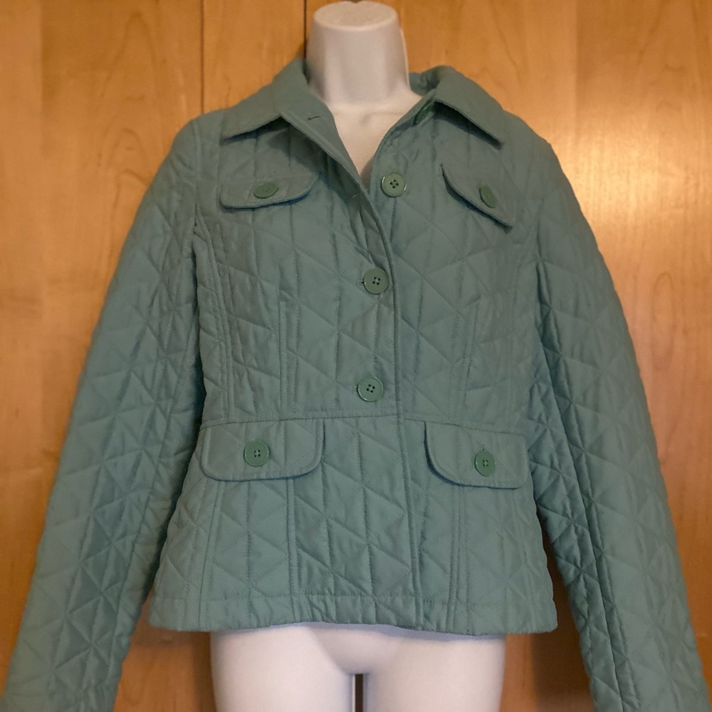 Cute quilted waist length jacket by Loft